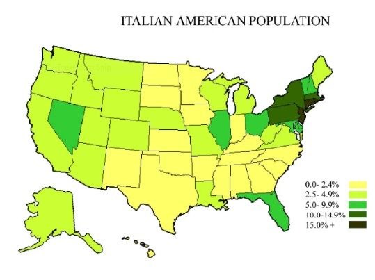 جمعیت ایتالیایی آمریکایی‌ها