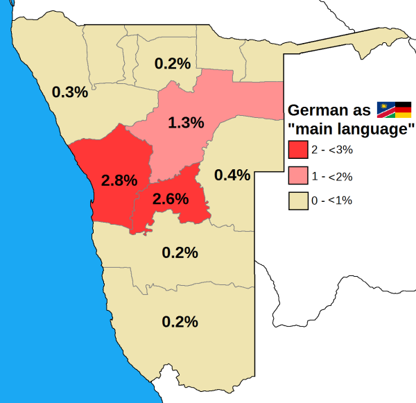 زبان آلمانی در نامیبیا
