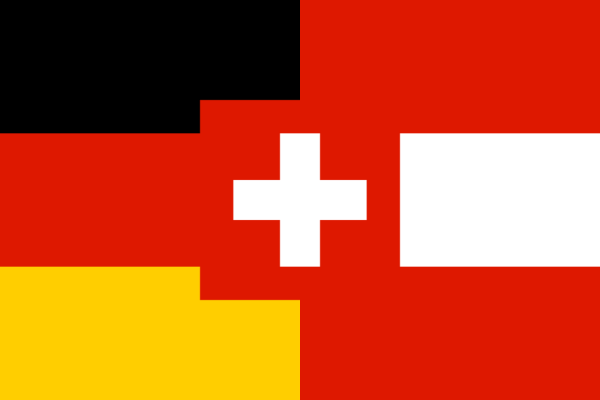 پرچم کشورهای آلمانی زبان