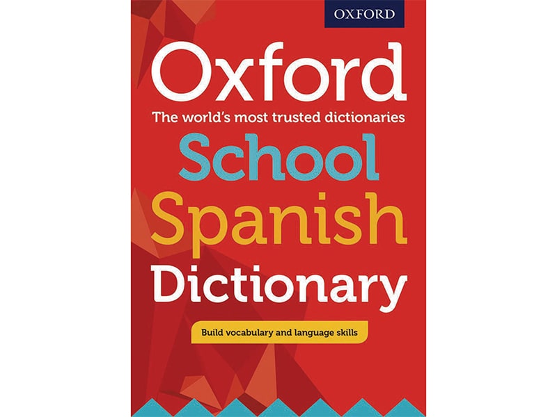 دیکشری oxford dictionary spanish مناسب افرادی که تازه شروع به یادگیری زبان اسپانیایی کردن